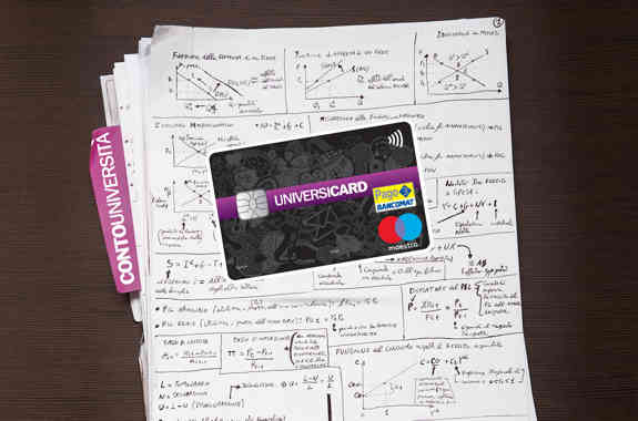 conto universicard