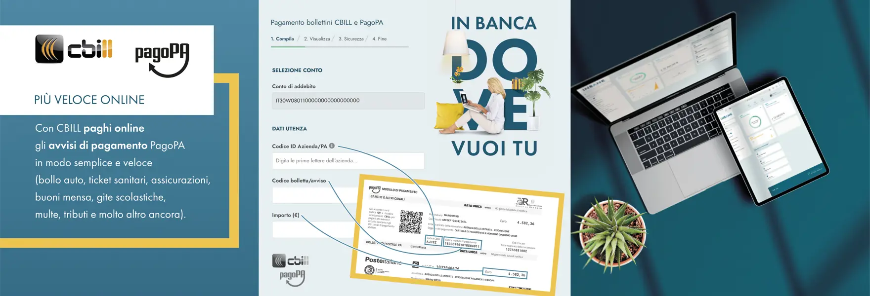 Immagine Cbill Pagopa