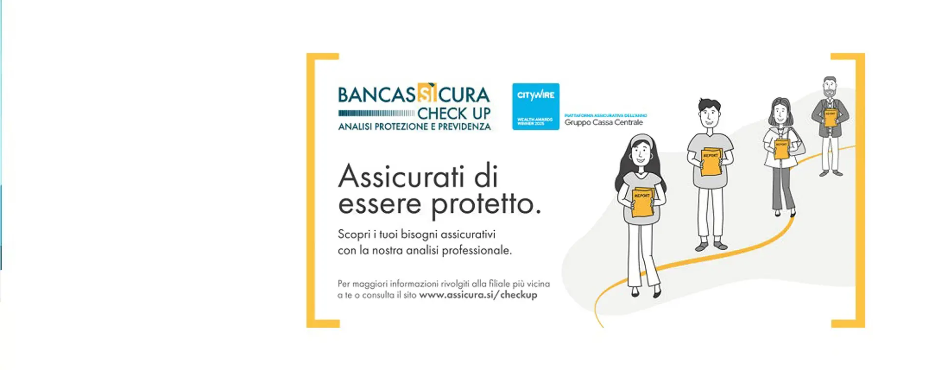 Assicurati di essere protetto 