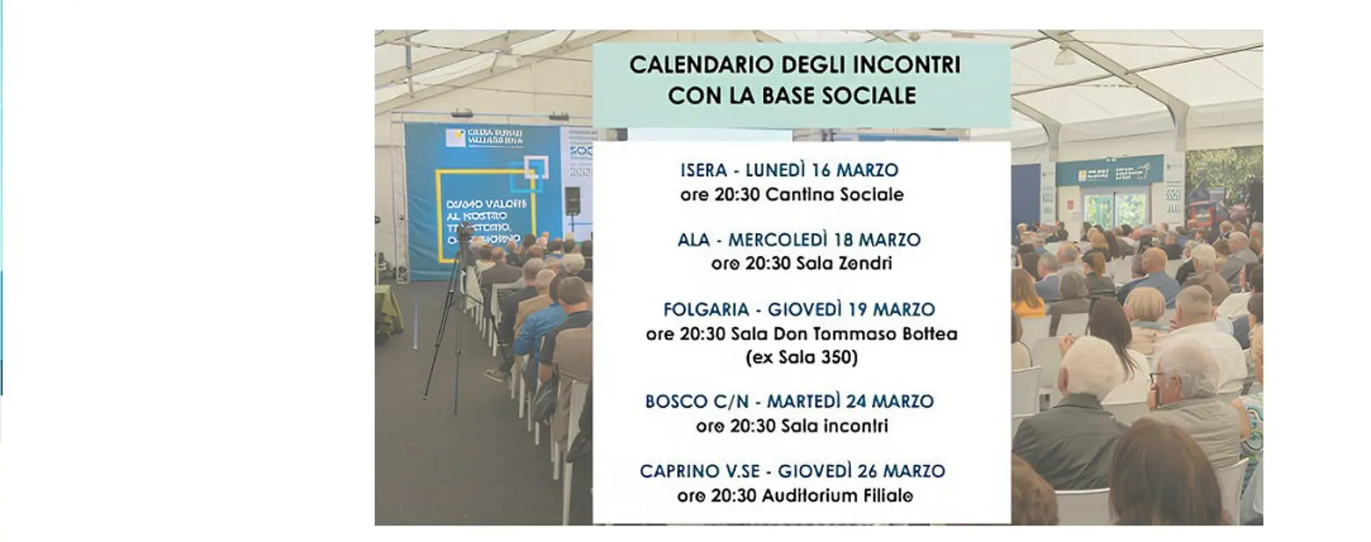 Incontri di Zona in vista dell'Assemblea Generale 