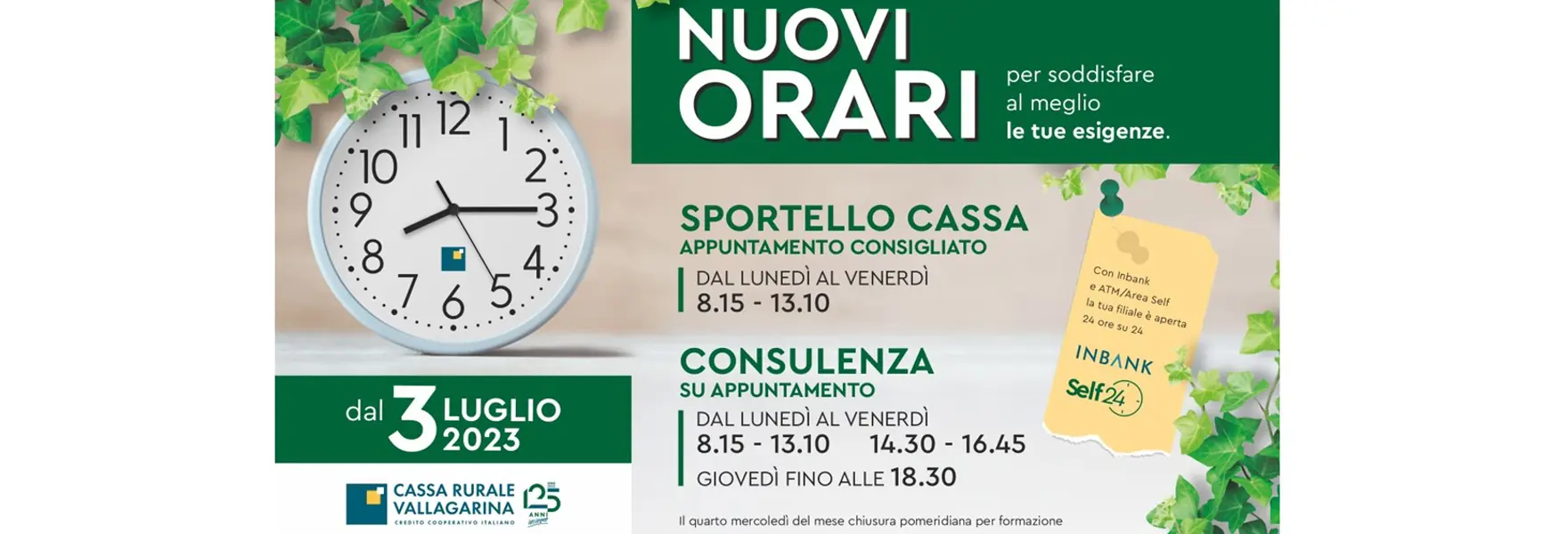 Nuovi Orari Immagine Inbank2